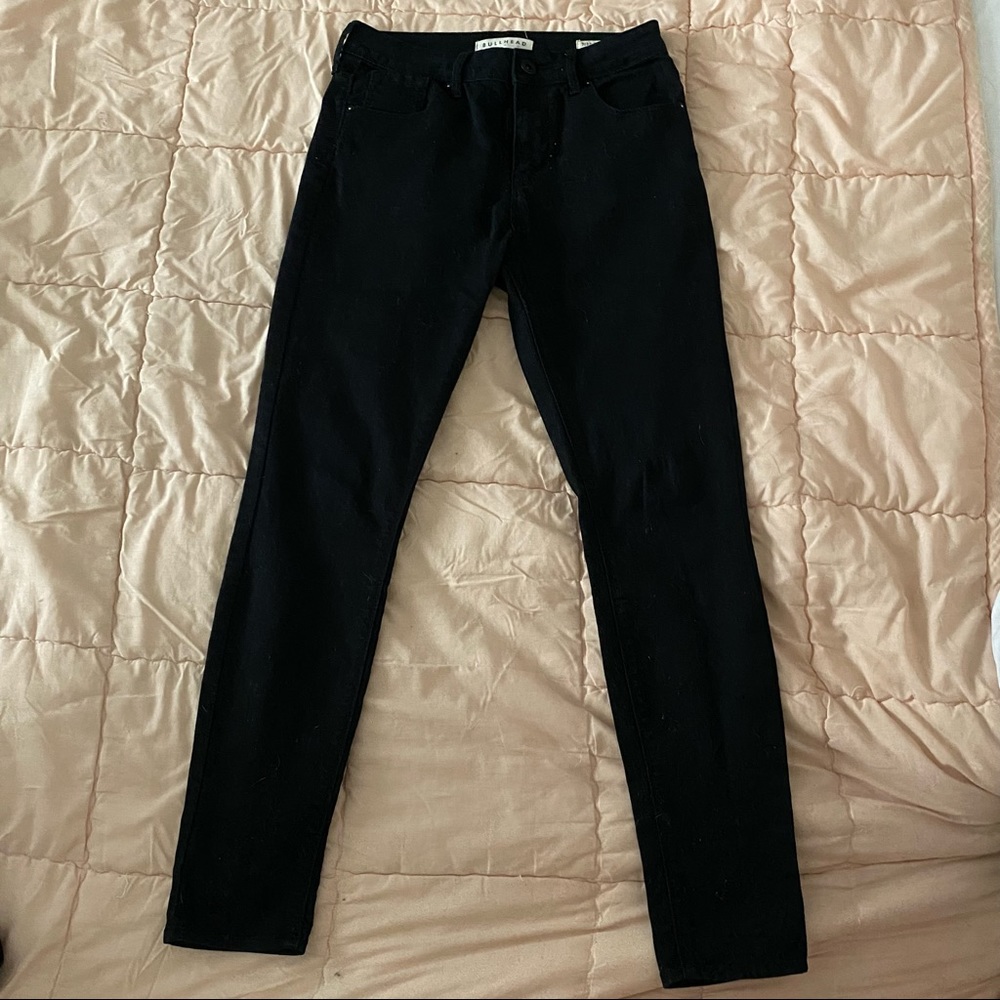 Black skinny jeans